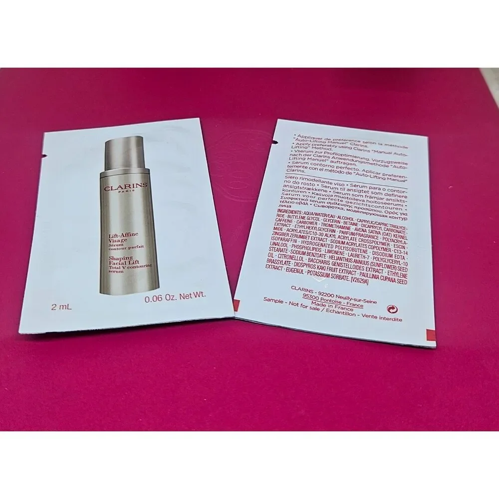 Shiseido/Cle De Peau / Clarins/ Strum High End Skincare Samples x13 New